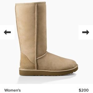 Ugg Original Tall Boot Size 8 👢